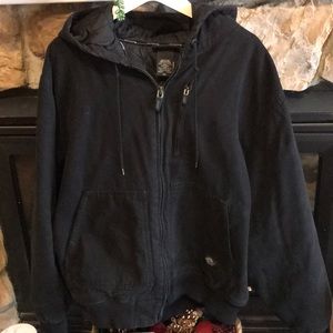 Dickies black jacket with hood